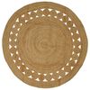 vidaXL Bereichsteppiche Natur &Oslash; 210 cm Jute