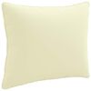 vidaXL R R&uuml;ckenkissen PUTTEN 100 % Polyester Creme 60 x 40 x 15 cm