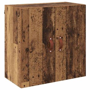 vidaXL Wandschrank Wandmontiert Altholz 60 x 31 x 60 cm Holzwerkstoff
