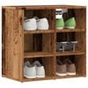 vidaXL Schuhschrank Altholz-Optik 52x30x50 cm