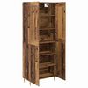 vidaXL Highboard Altholz 69,5 x 34 x 180 cm Holzwerkstoff