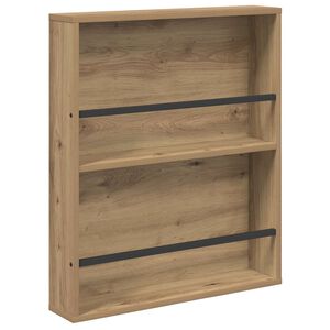 vidaXL Magazinregal Artisan-Eiche 60 x 12 x 70 cm Holzwerkstoff