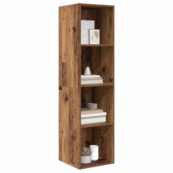 vidaXL TV-Schrankset Altholz 37 x 37 x 142,5 cm Holzwerkstoff