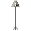 vidaXL Vogel-Feeder Edelstahl Silber