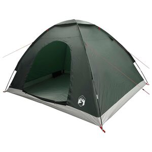 vidaXL Campingzelt mit Dach Olivegr&uuml;n 275 x 215 x 125 cm