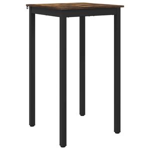 vidaXL Stehtisch Holzwerkstoff Quadratisch