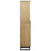 vidaXL Waschbeckenschrank mit T&uuml;r Braun 38 x 33 x 160 cm Holzwerkstoff