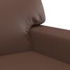 vidaXL 3-Sitzer-Sofa Braun 180 cm Kunstleder