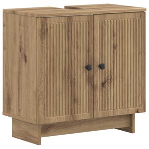 vidaXL Waschbeckenschrank EDE Artisan-Eiche 59,5 x 31,5 x 59 cm
