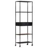 vidaXL B&uuml;cherregal 60x35x180 cm Raues Mangoholz & Eisen