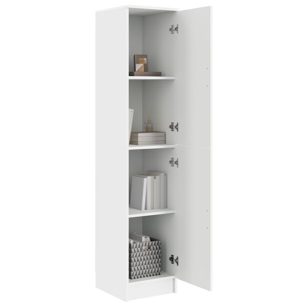 vidaXL Highboard Wei&szlig; 35 x 39 x 168 cm