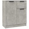 vidaXL Sideboard Betongrau 60x30x70 cm Holzwerkstoff