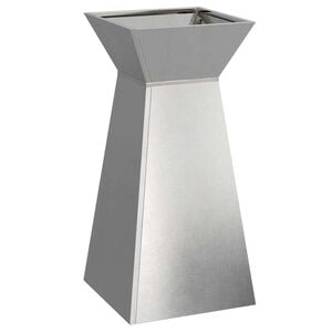 vidaXL S&auml;ulen Pflanzer Silber 35 x 35 x 73 cm Edelstahl