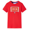 Kinder-T-Shirt Rot 128