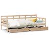 vidaXL Tagesbett mit Schubladen 90x190 cm Massivholz Kiefer