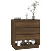 vidaXL Sideboard Braun Eichen-Optik 70x41x75 cm Holzwerkstoff