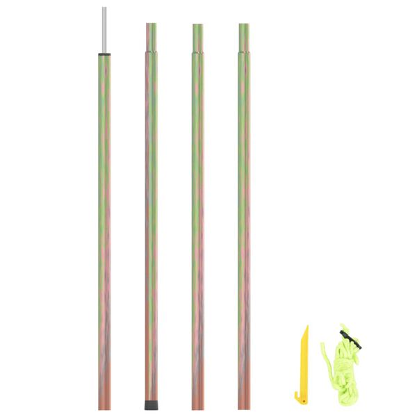 carbon tent pole SOLITUDE 4 TIPI CENTER REPLACEMENT Color:Brer Rabbit Large Foldable Kids Canvas high performance stationery