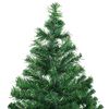 vidaXL K&uuml;nstlicher Weihnachtsbaum Beleuchtung Kugeln 120cm 230 Zweige