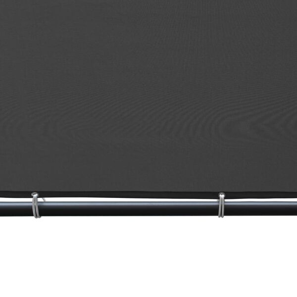 vidaXL Pergola mit Schrägdach 300x300x257 cm Anthrazit 180 g/m²