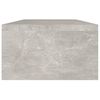 vidaXL Monitorst&auml;nder Betongrau 60x23,5x12 cm Holzwerkstoff