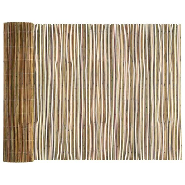 vidaXL Bambuszaun Natur 600 x 125 cm Bambus