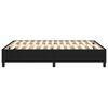 vidaXL Boxspringbettgestell Schwarz 140x200 cm Stoff