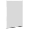 vidaXL Verdunkelungsrollo Grau 105x130cm Stoffbreite 100,7cm Polyester