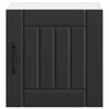 vidaXL K&uuml;chenschrank 2 pcs Schwarz 40 x 31 x 40 cm Holzwerkstoff