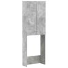 vidaXL Toilettenschrank DELFT Betongrau 66 x 25,5 x 190 cm
