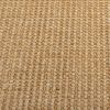 vidaXL Teppich Natur Sisal 80x350 cm
