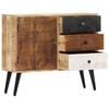 vidaXL Sideboard 88&times;30&times;73 cm Mango-Massivholz