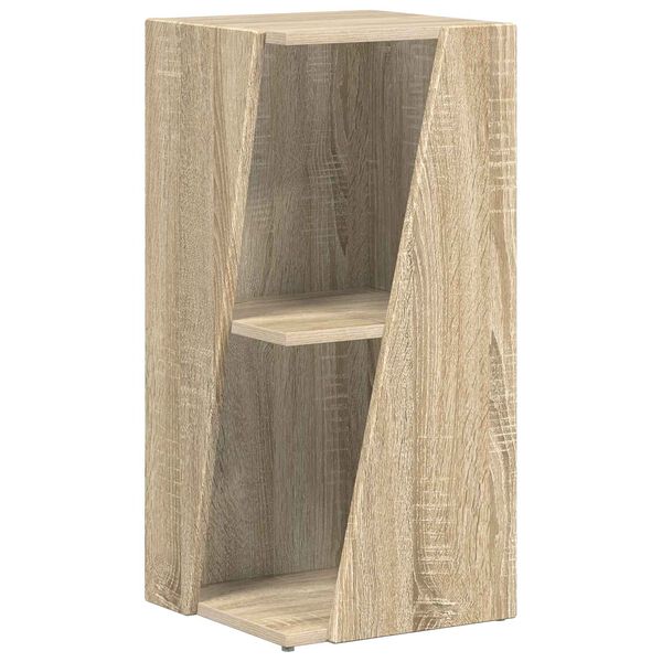 vidaXL Seitenregal Sonoma-Eiche 33 x 32 x 70,5 cm Holzwerkstoff