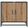 vidaXL Waschbeckenschrank Artisan-Eiche 65 x 33 x 60 cm Holzwerkstoff
