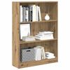 vidaXL B&uuml;cherregal Artisan-Eiche 80x24x109 cm Holzwerkstoff