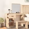 vidaXL Schminktisch 95x50x134 cm Massivholz Kiefer
