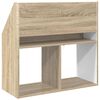 vidaXL Kinderregal Sonoma-Eiche 72,5 x 29,5 x 69 cm Holzwerkstoff