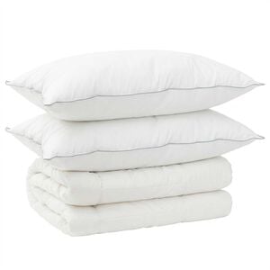 vidaXL Bettdecke und Kissen Set 3 stk. 200 x 200 cm 4 Jahreszeiten