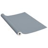 vidaXL Möbelfolien Selbstklebend 2 Stk. Grau 500x90 cm PVC