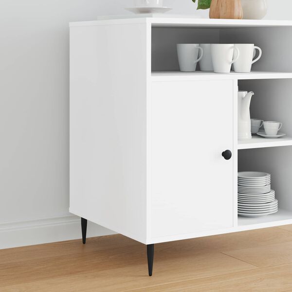 vidaXL M&ouml;belbeine 12 pcs Schwarz &Oslash; 40 x 98 mm Eisen