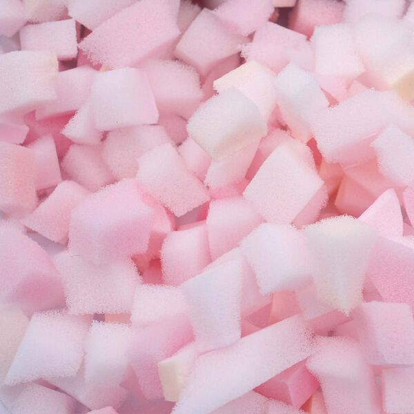 vidaXL Zerkleinerte Schaumf&uuml;llung Rosa 2,5 kg Polyurethan