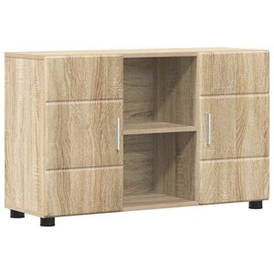 vidaXL Sideboard FLORIN 88,5 x 30,5 x 55,5 cm Sonoma-Eiche