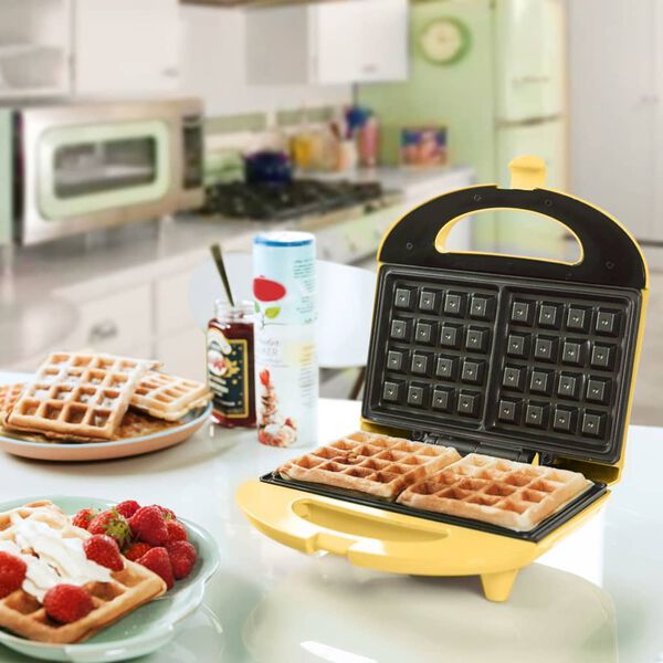 Bestron Waffeleisen Sweet Dreams ASW401V 700 W Vanille