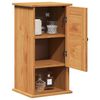 vidaXL Badezimmerschrank VIGO Braun und Honigbraun 37 x 34 x 71,5 cm