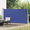 vidaXL Ausziehbare Seitenmarkise 170&times;300 cm Blau