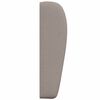 vidaXL Kopfteil Ohr Beige 80 x 23 x 6 cm Stoff