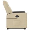 vidaXL Relaxsessel mit Aufstehhilfe Creme Stoff