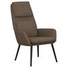 vidaXL Relaxsessel Taupe Stoff