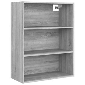 vidaXL H&auml;ngeschrank Grau Sonoma 69,5x32,5x90 cm