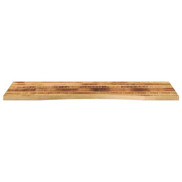 vidaXL Schreibtischplatte mit Aussparung 110x50x2,5cm Massivholz Mango