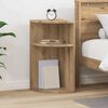 vidaXL Beistelltisch Artisan-Eiche 29,6 x 29,6 x 60 cm Holzwerkstoff